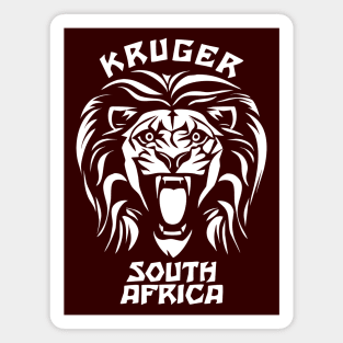 Kruger National Park | Lion Face Magnet